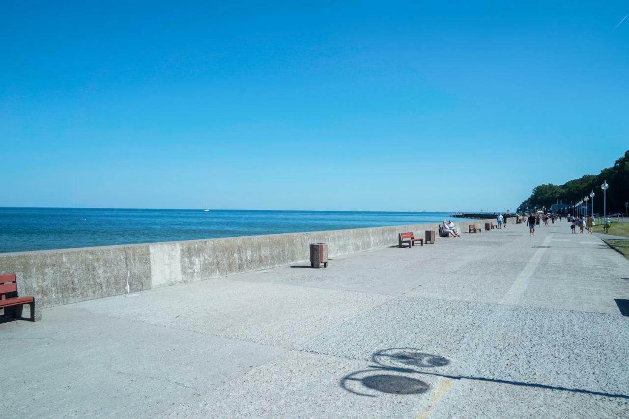 Charming Apartment Gdynia Boulevard Esterno foto